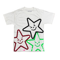 HAND SCREEN-PRINTED STAR SHIRT