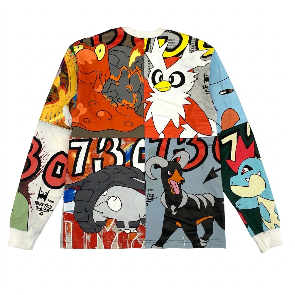 GENERATION 2 PATCHWORK PANEL LONGSLEEVE