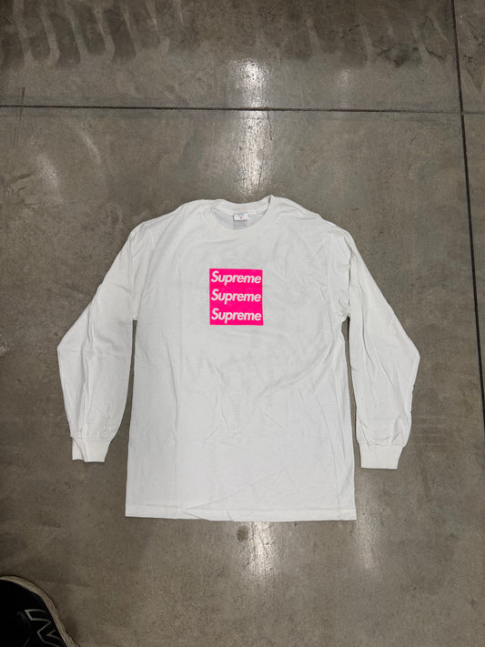 GLOW IN THE DARK TRIPLE BOXLOGO LONGSLEEVE