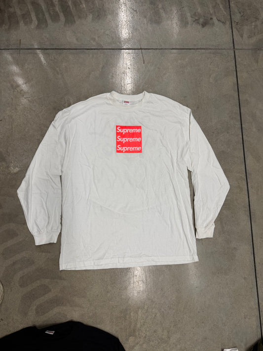 GLOW IN THE DARK TRIPLE BOXLOGO LONGSLEEVE