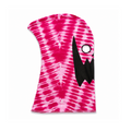 TIE DYE LEATHER FACE MASK