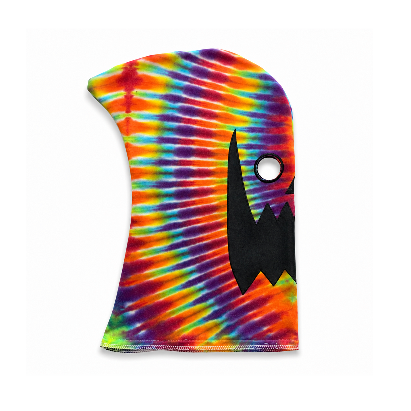 TIE DYE LEATHER FACE MASK