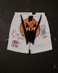 AIRBRUSHED PUMPKIN UTILITY SHORT #2 (SIZE 34)