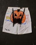 AIRBRUSHED PUMPKIN UTILITY SHORT #6 (SIZE 34)