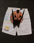 AIRBRUSHED PUMPKIN UTILITY SHORT #8 (SIZE 34)