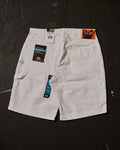 AIRBRUSHED PUMPKIN UTILITY SHORT #8 (SIZE 34)