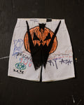 AIRBRUSHED PUMPKIN UTILITY SHORT #9 (SIZE 34)