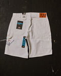 AIRBRUSHED PUMPKIN UTILITY SHORT #9 (SIZE 34)