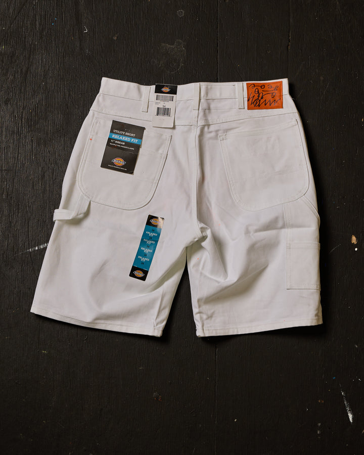 AIRBRUSHED PUMPKIN UTILITY SHORT #18 (SIZE 34)