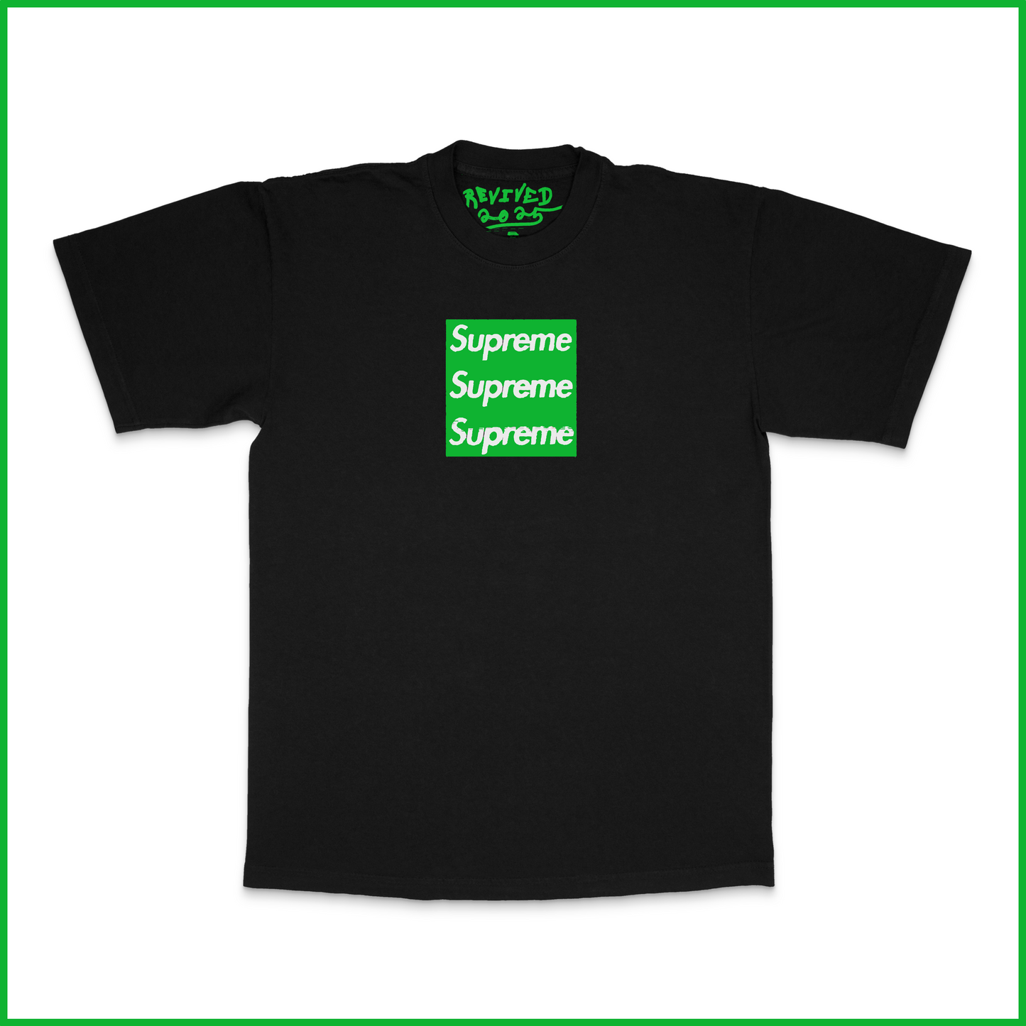 TRIPLE BOXLOGO FRESH BLANK SHIRT