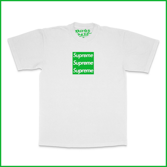 TRIPLE BOXLOGO FRESH BLANK SHIRT