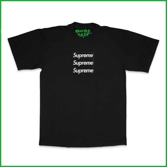 TRIPLE BOXLOGO FRESH BLANK SHIRT