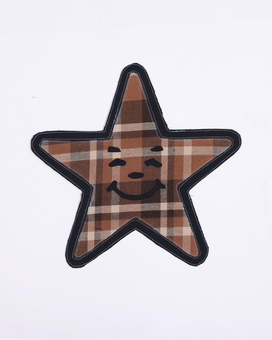 FLANNEL STAR PATCHES