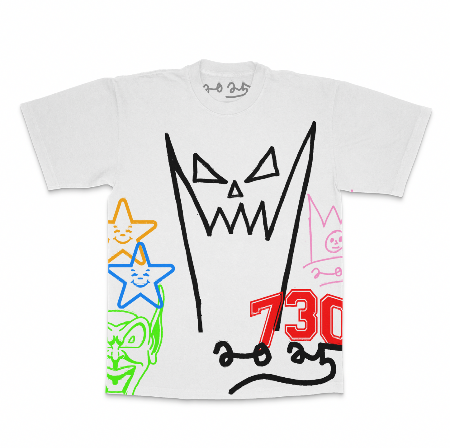 HANDPRINTED MULTI-SCREEN SHIRT