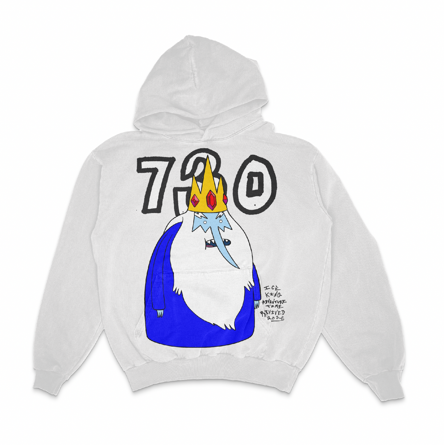 ADVENTURE TIME FRESH BLANK HOODIE