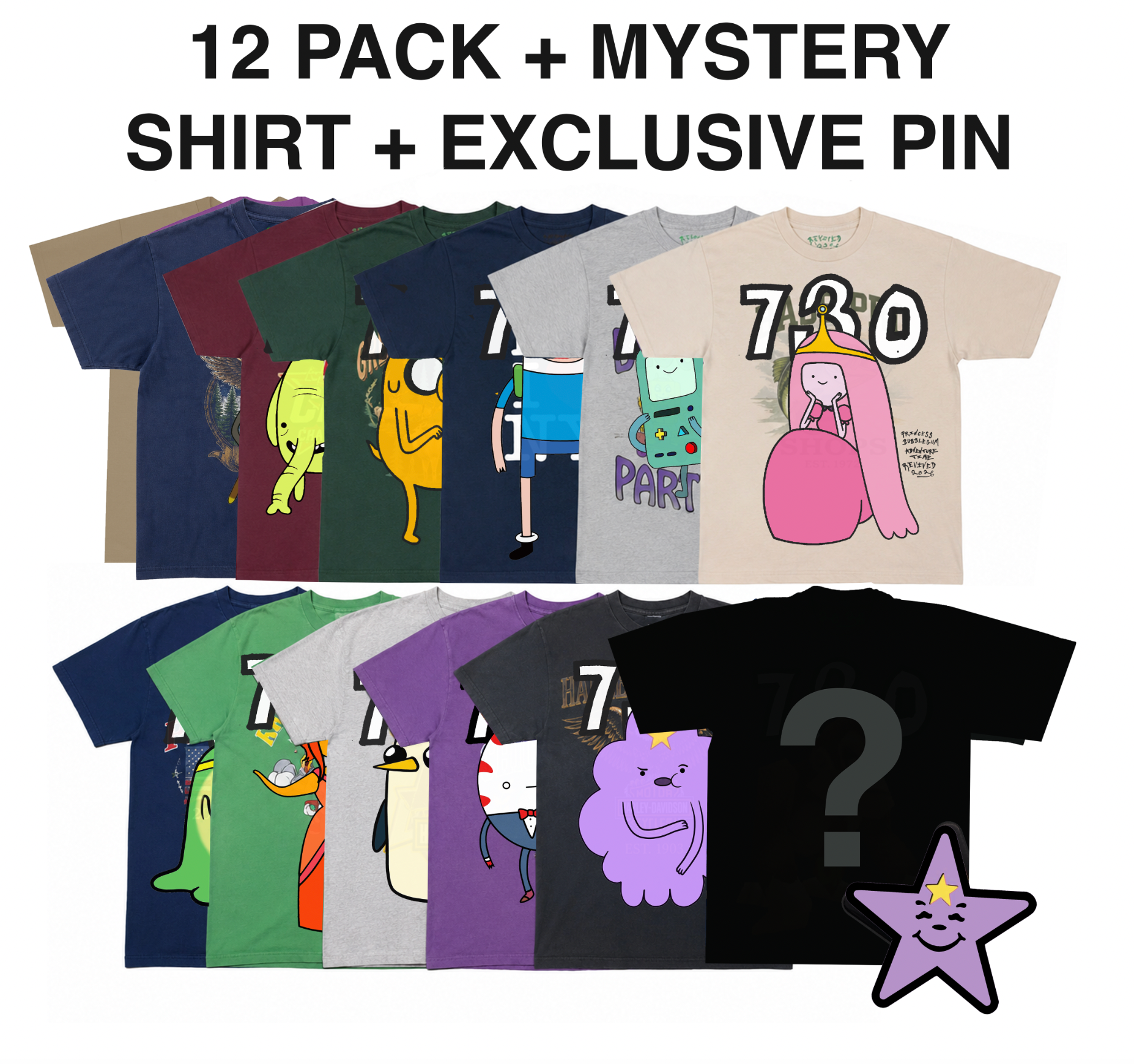 ADVENTURE TIME REVIVED SHIRT (12 PACK)