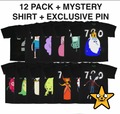 ADVENTURE TIME FRESH BLANK SHIRT (12 PACK)