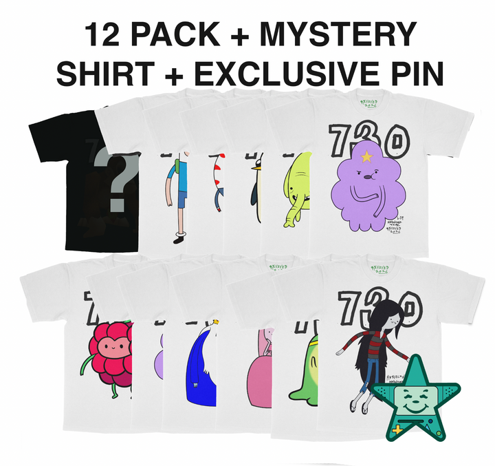 ADVENTURE TIME FRESH BLANK SHIRT (12 PACK)