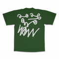 FOREST GREEN TRIPLE BOXLOGO SHORT SLEEVE