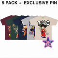 DRAGON BALL REVIVED SHIRT (5 PACK)