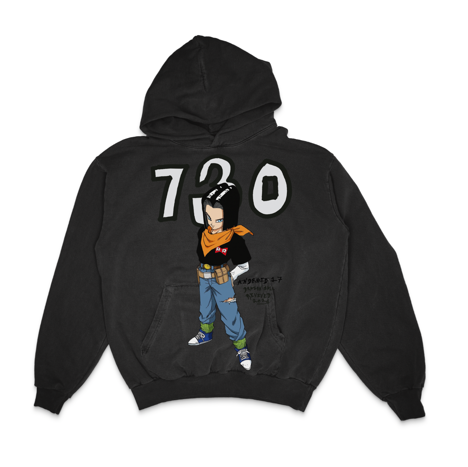 DRAGON BALL FRESH BLANK HOODIE