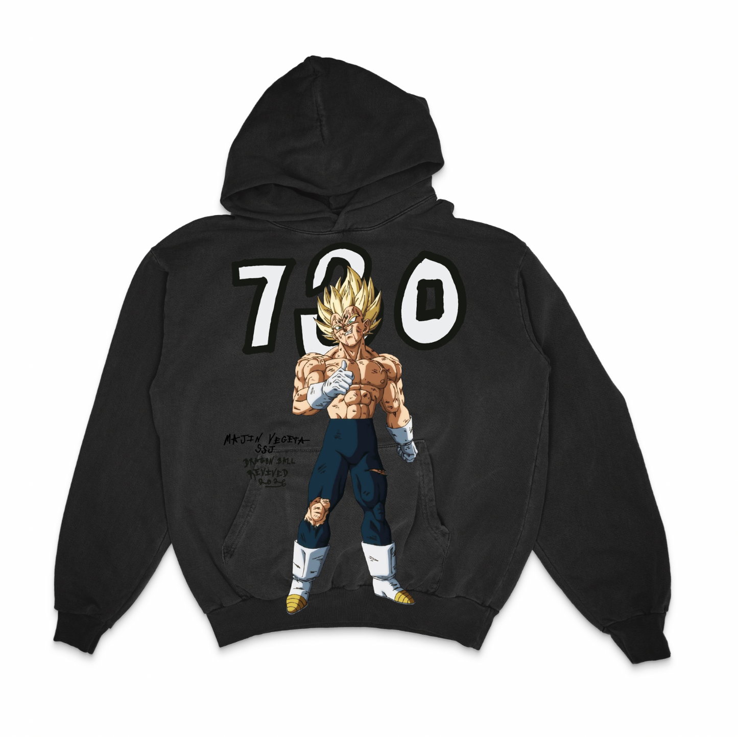 DRAGON BALL FRESH BLANK HOODIE