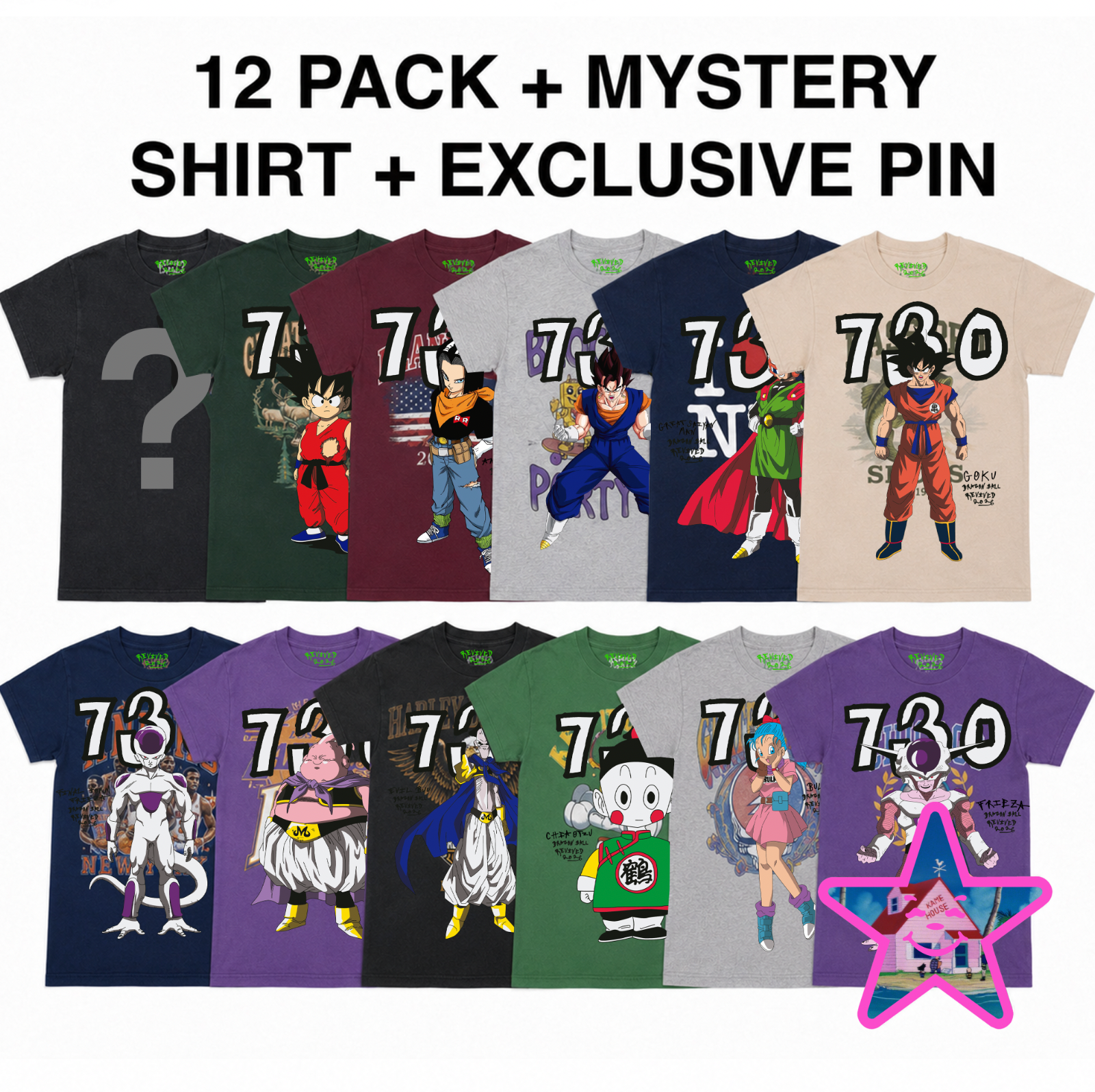 DRAGON BALL REVIVED SHIRT (12 PACK)