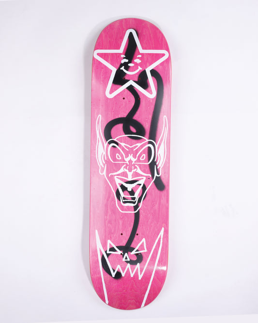 HANDPRINTED SKATEBOARD