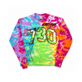 Tie Dye 730 Applique Long Sleeve Shirt