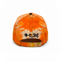 TIE DYE LEATHER FACE HAT