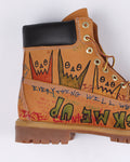 HAND DRAWN PUMPKIN TIMBERLANDS