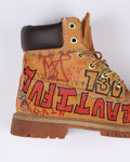 HAND DRAWN PUMPKIN TIMBERLANDS