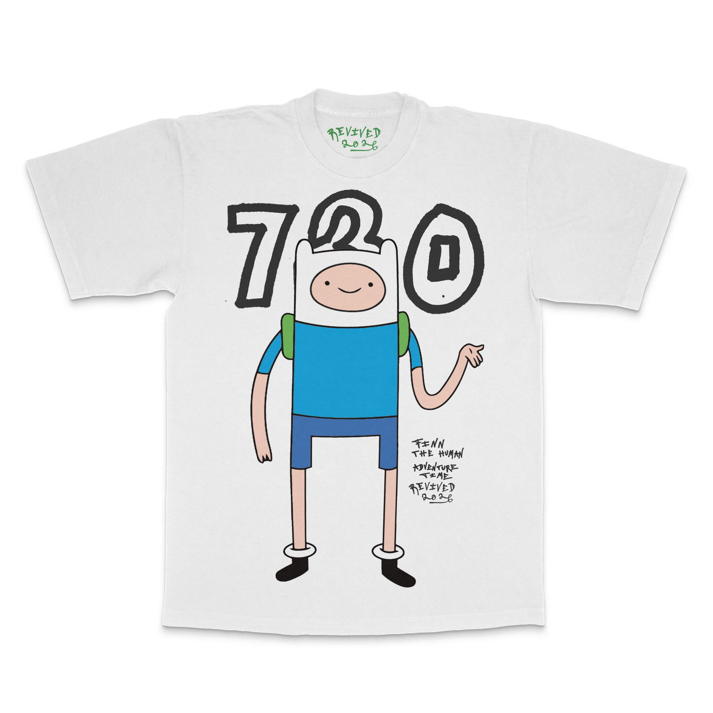 ADVENTURE TIME FRESH BLANK SHIRT
