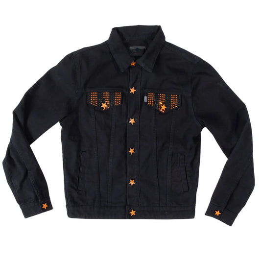 ASSPIZZA X ROBINS JEANS BLACK JACKET