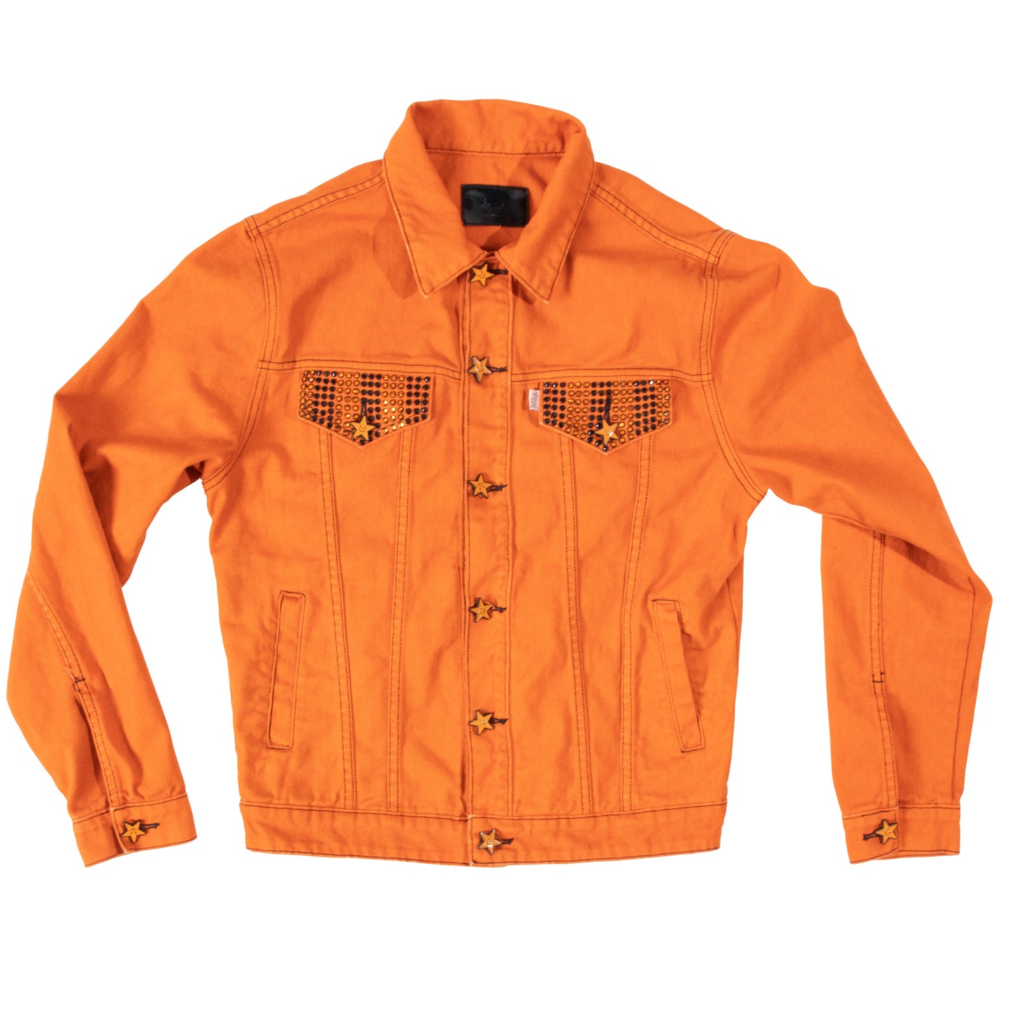 ASSPIZZA X ROBINS JEANS ORANGE JACKET
