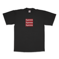 BLOOD BLACK TRIPLE BOXLOGO SHORT SLEEVE