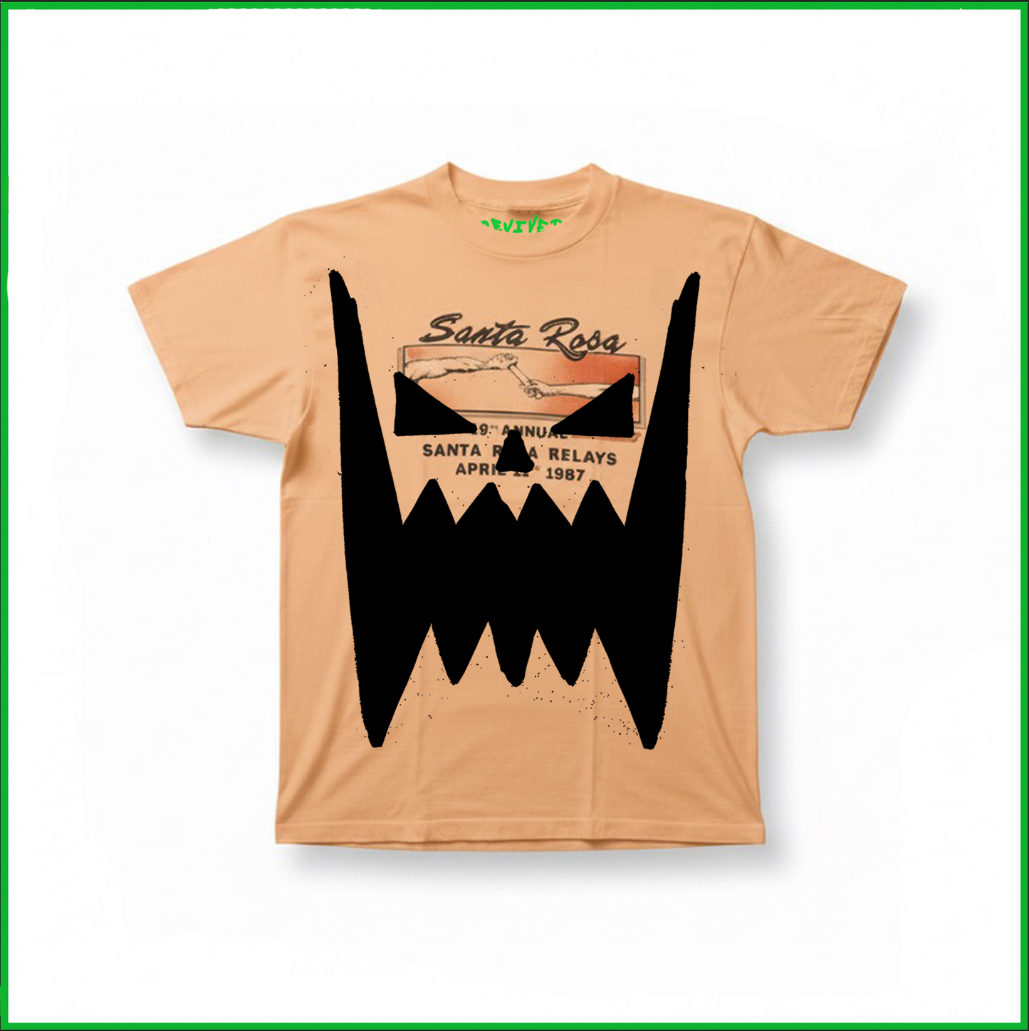 PUMPKIN FACE REVIVED SHIRT