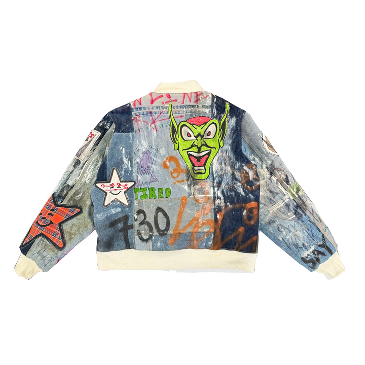 REVERSIBLE BOMBER JACKET