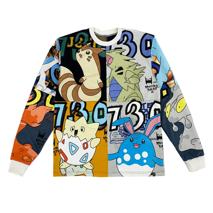 GENERATION 2 PATCHWORK PANEL LONGSLEEVE