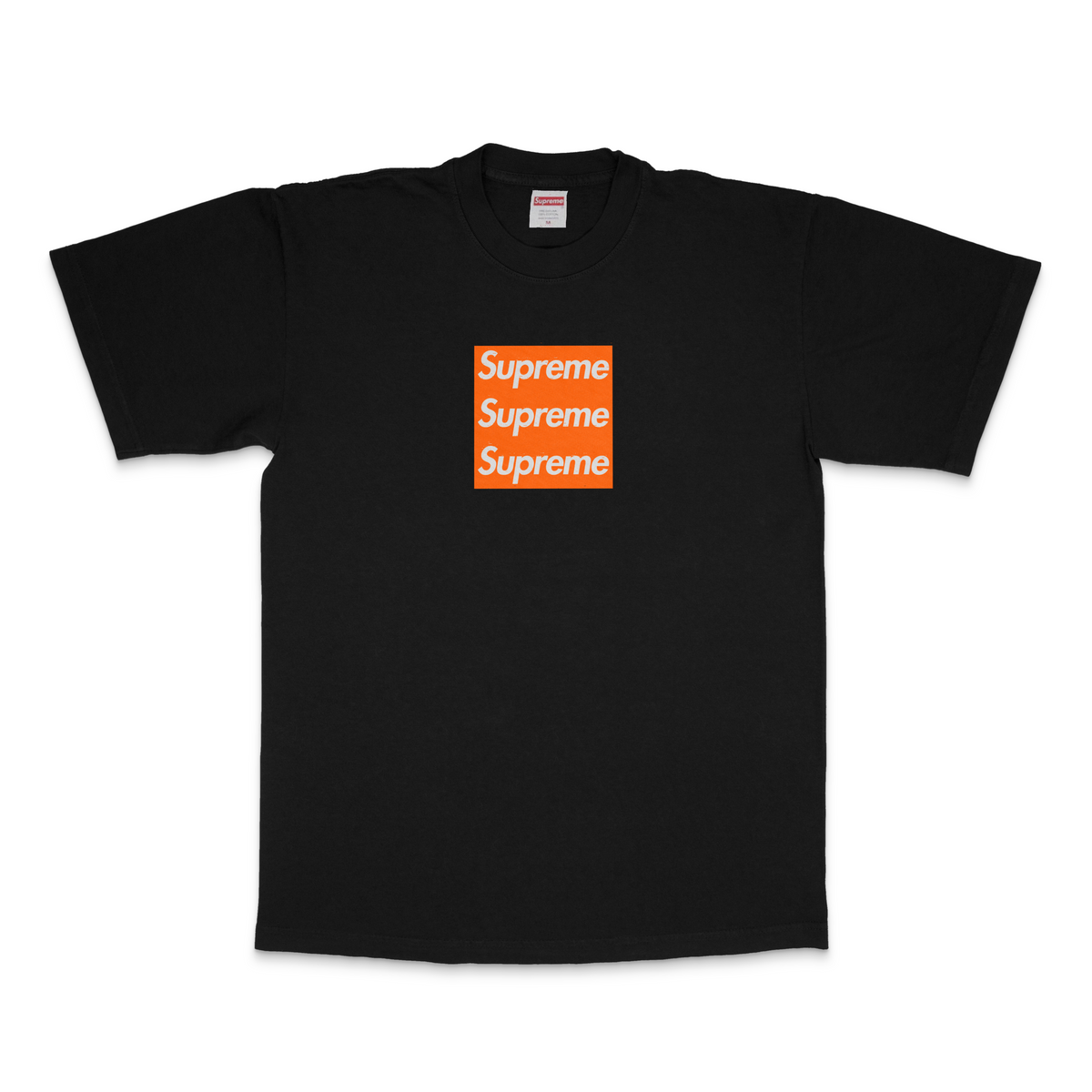 PUMPKIN BLACK TRIPLE BOXLOGO SHORT SLEEVE