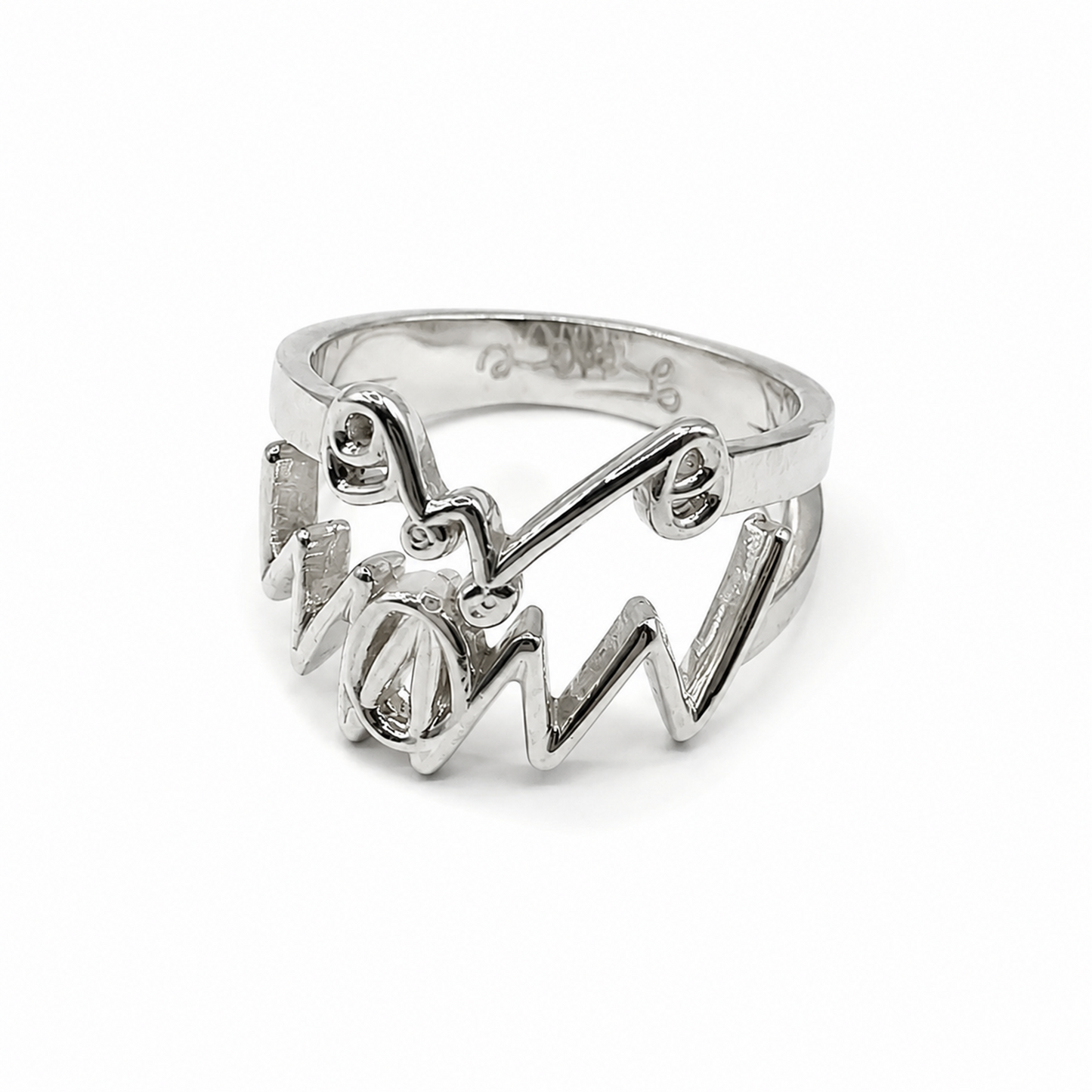 ORIGINAL FACE SILVER RING