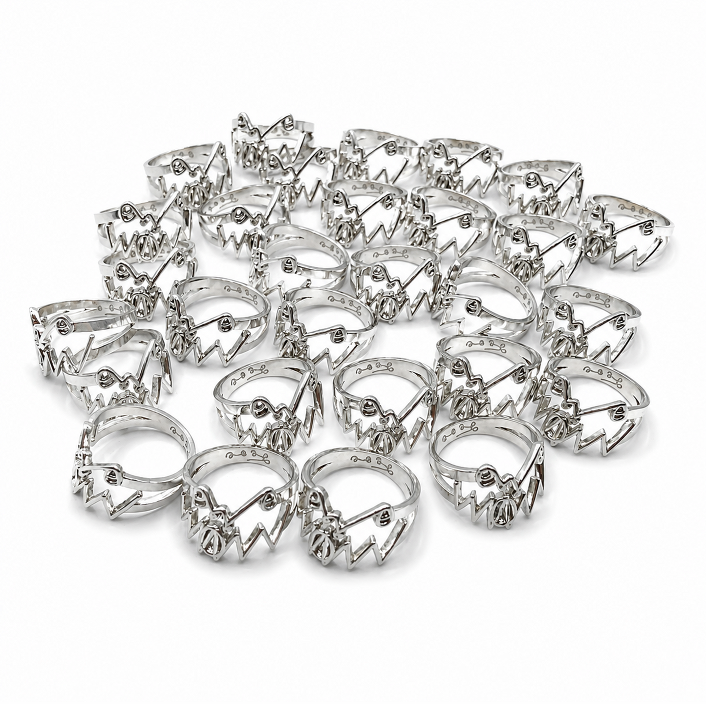 ORIGINAL FACE SILVER RING